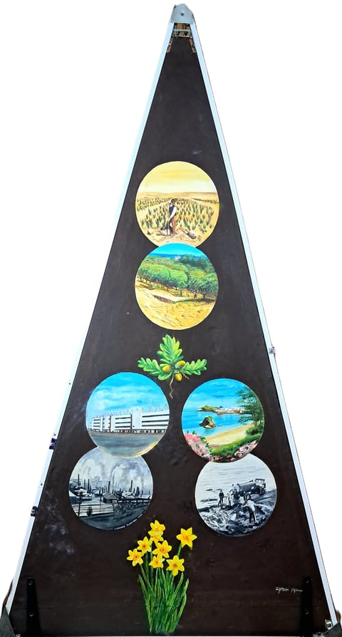 Panel 07: Regeneration — artwork by Jeffrey Phillips, Heritage Life Horizons