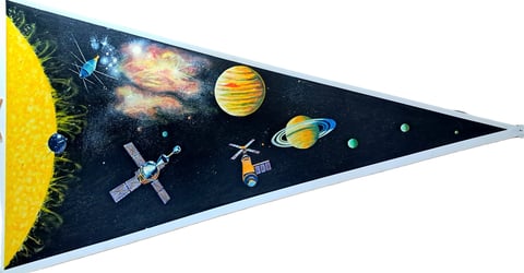 Panel 09: The Solar System — artwork by Jeffrey Phillips, Heritage Life Horizons