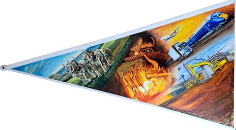Panel 04: Industries — artwork by Jeffrey Phillips, Heritage Life Horizons